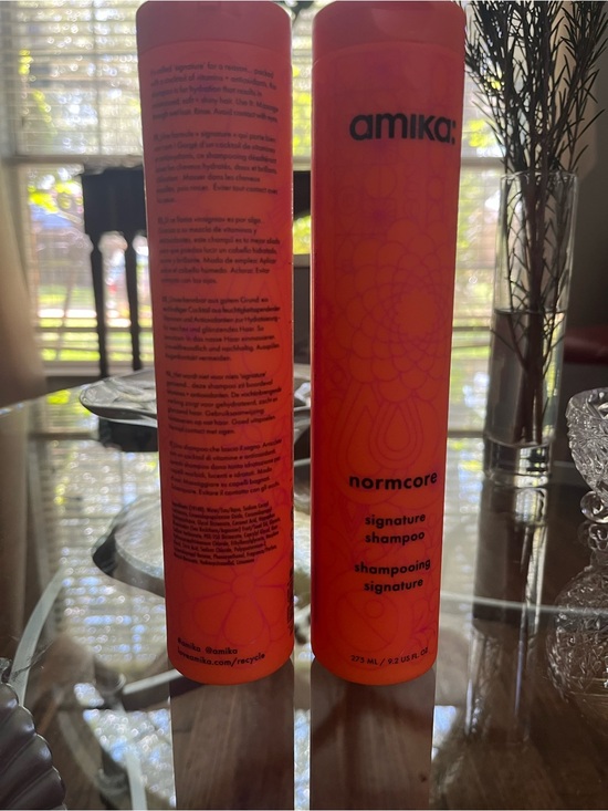 amika Other - amika Normcore Signature Shampoo Bottle in Orange and Pink Gradient . A Bundle!